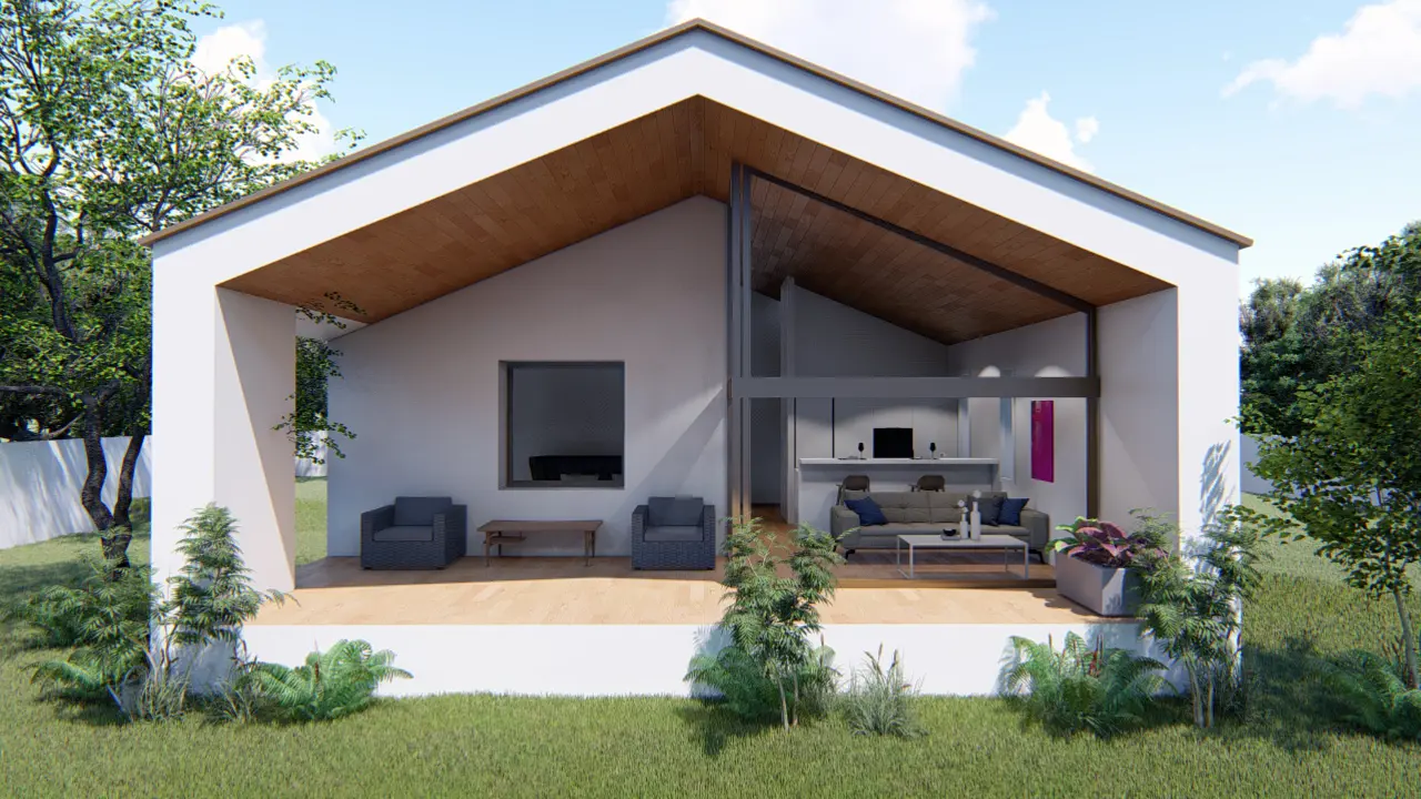 Casas prefabricadas de madera y paja en Alicante